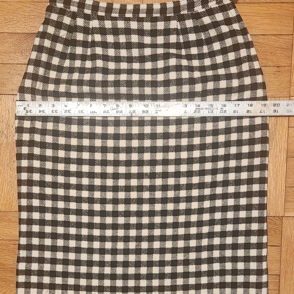 1980s Vintage 2 piece wool suit size M/L - Picture 9 of 14